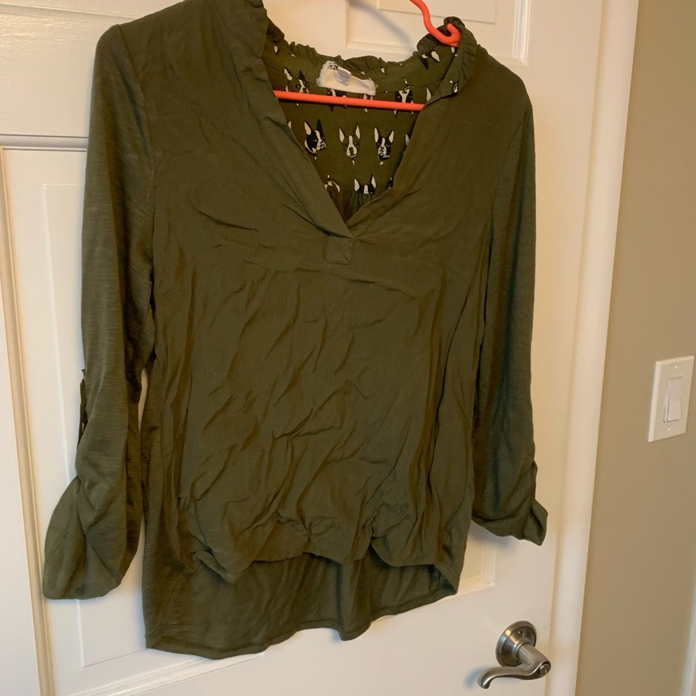 NWOT green top